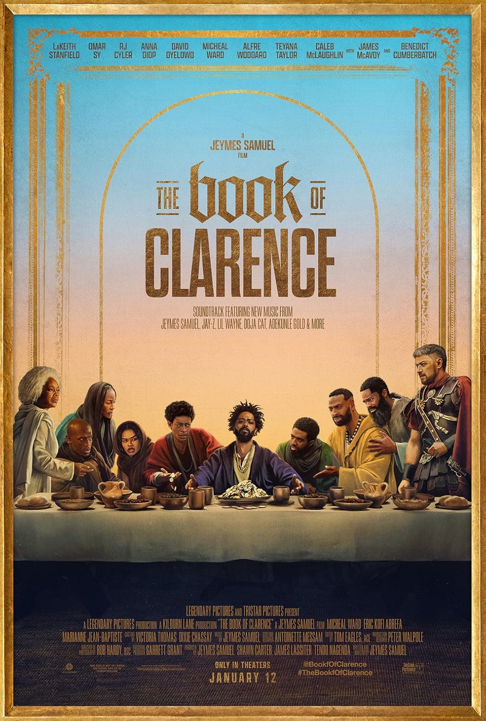 The Book of Clarence film project artwork