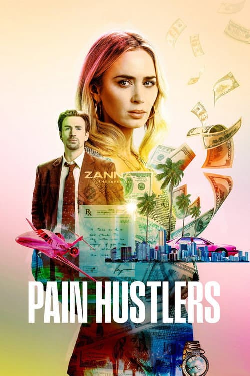 Pain Hustlers film project artwork