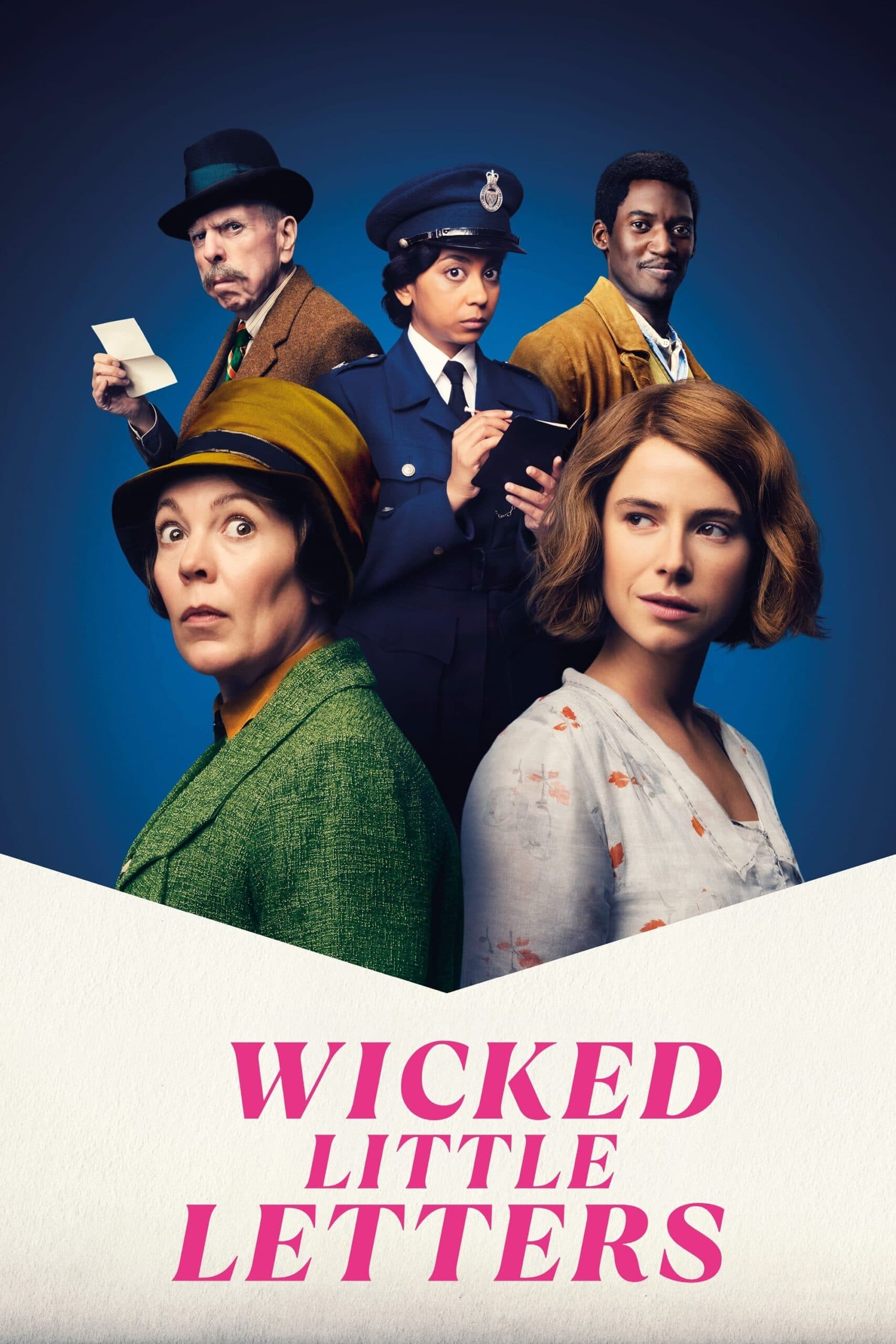 Wicked Little Letters film project artwork